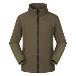 Chaqueta técnica al por mayor, chaqueta softshell de poliéster de 300 g/m², chaqueta de golf con logotipo personalizado para minoristas estadounidenses de artículos para exteriores - Product Image 2