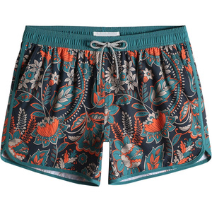 Shorts de sport respirants pour hommes, sublimés, avec logo personnalisé, anti-transpiration, pour entraînement en salle de sport - Product Image 1