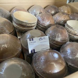Envío Rápido: Tazón de Hoja de Palma 2026, Vajilla Desechable Compostable para Servir Arroz y Eventos de Catering, Resistente y Limpio - Product Image 4