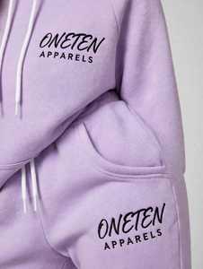 ชุดวอร์มผู้หญิงสีฟ้าอ่อนแบบถัก ป้องกันลม ซิปหน้า เสื้อคอกลมแขนยาว กางเกงขายาวเอวยางยืด 100% - Product Image 6