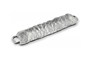 Hot Sale Silver Rectangular Serving Tray With <b>Elephant</b> Motif Perfect for Displaying Snacks and Enhancing Home Decor - Product Image 3