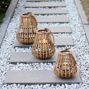 Outdoor <b>Rattan</b> <b>Lanterns</b> Handmade Natural Woven Decorative <b>Lanterns</b> for Garden Patio Wholesale Manufacturer Vietnam - Product Image 3