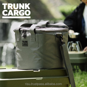 Có thể gập lại mô-đun trunkcargo mềm Túi lạnh 14L cho ngoài trời, với sợi dây Bungee - Product Image 2
