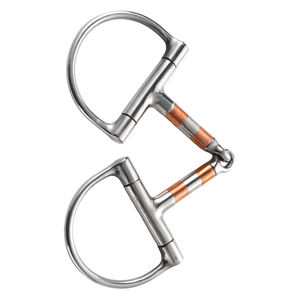 Bocado de Acero Inoxidable de Alta Resistencia para Caballo, Anillo Hueco Articulado, Anillo Suelto TALLIANS INTERNATIONAL TI-HRE-HB-A99-017 - Product Image 4