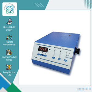 เครื่องวัดจุดหลอมเหลวคุณภาพเยี่ยม ประสิทธิภาพสูง ล่าสุดจากผู้ผลิตและผู้ส่งออกที่เชื่อถือได้จากอินเดีย - Product Image 6