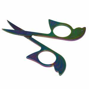 Tijeras para cejas, herramienta de belleza profesional de acero inoxidable para dar forma a las cejas y cuidado diario - Product Image 6