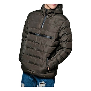 Veste d'hiver rembourrée en duvet pour homme, surdimensionnée, personnalisable avec logo, pour l'extérieur, vente en gros - Product Image 3