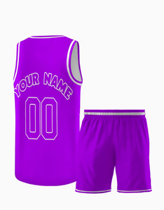 2pcs Custom Basketball Uniform for Adults Featuring Personalized Name Number And Team Logo - Product Image 2