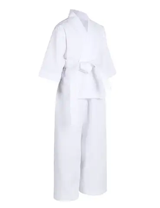 Traje de Karate/Judo de Poliéster/Algodón, Ligero, Transpirable, para Entrenamiento de Artes Marciales, de Secado Rápido, Tela Resistente, Profesional - Product Image 2