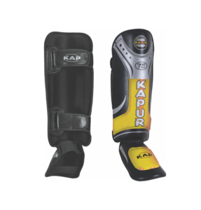 Protège-tibias et protège-pieds professionnels de Muay Thai, rembourrés et détachables, équipement durable pour l'entraînement de kickboxing - Product Image 2