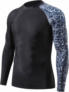 Newest Judo Grappling T-<b>Shirts</b> Gym Man <b>Compression</b> Blue Rash Guard Bjj Clothing <b>Mens</b> Fitness Long Sleeves Rashguard T <b>Shirt</b> - Product Image 2
