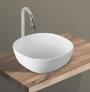 Lavabo de table CUBE polyvalent pour salle de bain, toilettes, hôtel, école, facile à nettoyer, élégant pour appartement - Product Image 3