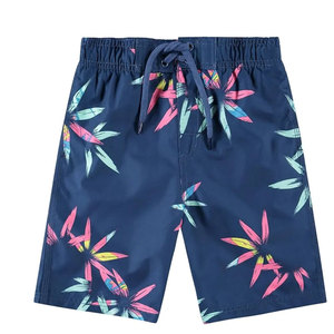 Best Quality Beach Swimming <b>Shorts</b> Boys Fashionable Latest Design Pattern Pockets XS 6XL Breathable <b>Polyester</b> Washed - Product Image 2