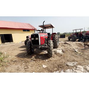Tractor de servicio pesado Massey Ferguson MF 375 4WD 75 HP listo para arar y cultivar fabricado en Pakistán - Product Image 4