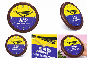 นาฬิกาแขวนผนังพิมพ์ลายส่วนตัวสำหรับเทศกาลปีใหม่และวันวาเลนไทน์ สไตล์ของขวัญส่งเสริมการขายสำหรับเจ้าหน้าที่รัฐบาลอินเดีย - Product Image 6