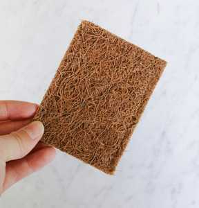 Almohadilla de Fibra de Coco para Fregar - Uso en Cocina, Biodegradable, Ecológica, 6mm de Grosor, Resistente, Ligera, Altamente Absorbente - Product Image 1