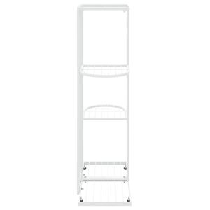 Estante Metálico Blanco Mediano para Plantas con Practicidad y Elegancia - Product Image 4