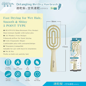 Productos para el cuidado del cabello: Peine desenredante ligero de secado rápido - Product Image 5