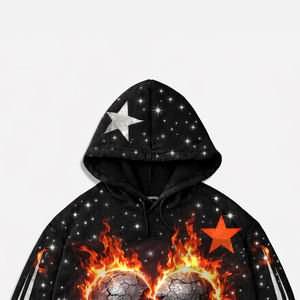 Sudadera con Pedrería de Moda Urbana, Diseño Premium Serigrafiado, Estilo Urbano Contemporáneo, Primavera/Verano - Product Image 2