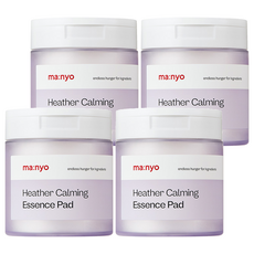 For Manyo Factory Liquid Heather Calming Essence Pads 270g 270ml 4pz 100% Puro Scontato Realizzato con Fiori - Product Image 1