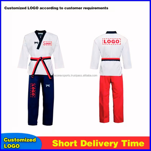 Ropa de artes marciales personalizada de alta calidad, trajes de práctica de Karate Jiu Jitsu para adultos, duradero, estirado, lavado, 100% algodón, secado rápido - Product Image 5