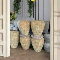 Urne en céramique de haute qualité jardinières Unique maison poterie Vases décoratifs Vietnam poterie jardin Application
