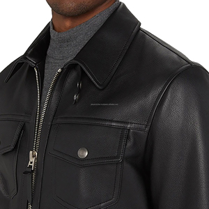 High Quality Motorcycle Leather <b>Jacket</b> For Men Biker Rider <b>Racing</b> Fashion Wear OEM ODM At Factory Price Manufacturer - Product Image 4