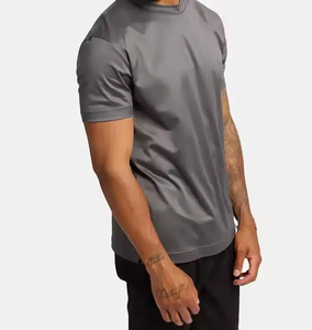 Camisetas Personalizadas para Hombre, de Algodón Mercerizado, Suaves y Transpirables, Lisas, con Estampado/Bordado, para Uso Casual y Urbano - Product Image 2