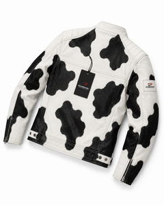 Blouson universitaire vintage en cuir de vachette lavé pour homme, finition vieillie, idéal pour les tenues décontractées et les activités de plein air, faible MOQ, vente en gros - Product Image 3