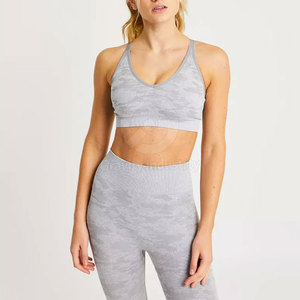 Ensemble de yoga professionnel pour femmes le plus vendu - Écologique, respirant, 2 pièces, taille haute, sans manches, tissu doux sur le devant, nouvelle arrivée - Product Image 5