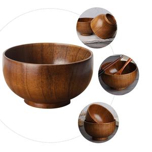 Bol de service en bois d'acacia 100% naturel avec preuve de fuite bol de soupe bol de Marketing élevé utilisation pour la maison hôtel et Restaurant - Product Image 1