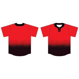 Maillot de softball personnalisé à deux boutons, sublimation, pour le baseball et le softball, design personnalisé - Product Image 1