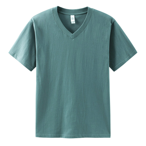 Camiseta de Cuello en V de Alta Calidad, 210 g/m², 100 % Algodón, Manga Corta, Unisex, Personalizable con Logotipo, para Hombre y Mujer, Verano - Product Image 4