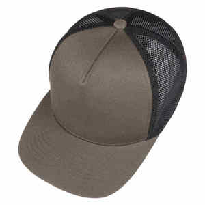 Casquette Trucker Tendance avec Patch Brodé Personnalisé, Calotte Haute, Dos en Maille, Fermeture Snapback Ajustable, pour l'Extérieur et le Streetwear - Product Image 6