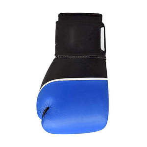 High Quality Custom Logo Breathable Customized Color <b>Hook</b> Loop Unisex Cowhide Leather Outdoor Sparring Design All Sports Gloves - Product Image 6