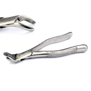 High Quality German Stainless Steel Manual Root Extracting Forceps #17 Lower Molar Universal Tooth Extraction Dental Surgical - Product Image 1