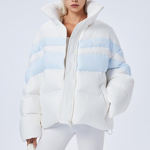 Vêtements de créateur classiques de haute qualité, veste à capuche noire de luxe imperméable, veste matelassée chaude résistante au froid, doudoune pour femmes - Product Image 6