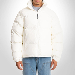 Wholesale bubble <b>jacket</b> high quality windproof puffer coat custom logo winter fashion outerwear 2026 trend - Product Image 2