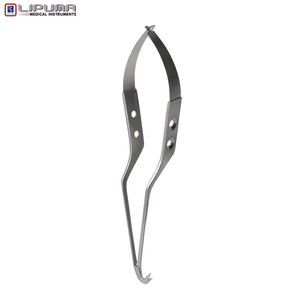 Tijeras de Microdisección Quirúrgicas con Ángulo de 125 Grados, Tipo Bayoneta, 7.5 Pulgadas de Largo, para Disecación de Tejidos Delicados, Instrumentos Médicos - Product Image 6