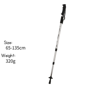Storage Bag Trekking <b>Pole</b> Collapsible Tri-fold Trekking Hiking <b>Poles</b> <b>Light</b>-weight Collapsible Walking Stick Anti-Shock - Product Image 3