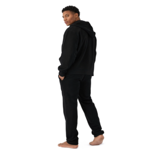Conjunto Deportivo con Capucha para Hombre, de Color Sólido, con Bolsillos Laterales, Transpirable, Estilo Casual para Otoño - Product Image 2