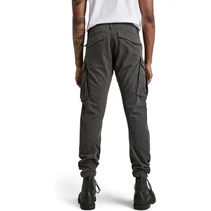Pantalon cargo décontracté pour homme de haute qualité, en toile de coton, séchage rapide, respirant, écologique, doublure polaire d'été, taille élastique - Product Image 2