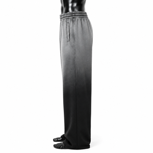 Man Baggy <b>Trouser</b> Fashion Oversized <b>Wide</b> <b>Leg</b> Pants <b>for</b> <b>Men</b> Loose Fit Casual Streetwear <b>Trousers</b> with Relaxed Comfortable - Product Image 4