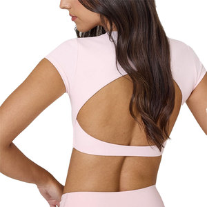 Top Corto para Mujer, Estilo Premium, Ajustado, Suave al Tacto, Transpirable, Antiarrugas, Fácil de Mantener, Ropa Básica Diaria - Product Image 5