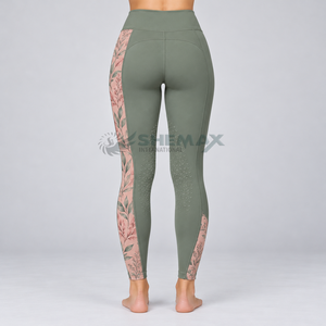 Pantalones de equitación para mujer hechos con tela ligera, paneles flexibles y un ajuste de soporte para mayor comodidad. - Product Image 5
