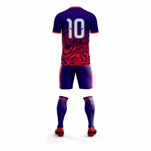 Factory Customization Best Football Sports Jerseys Breathable Sports Wear Quick Dry Soccer Jersey Set - Product Image 3