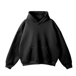 Sweat à capuche de luxe 500 GSM pour homme, coupe ample personnalisée, épaules tombantes, sweat-shirt vierge en molleton de coton épais de haute qualité - Product Image 4