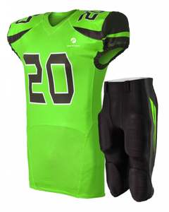 ชุดยูนิฟอร์มอเมริกันฟุตบอลขายส่ง ดีไซน์ล่าสุด ชุดยูนิฟอร์มอเมริกันฟุตบอลพร้อมแผ่นรองไหล่ - Product Image 6