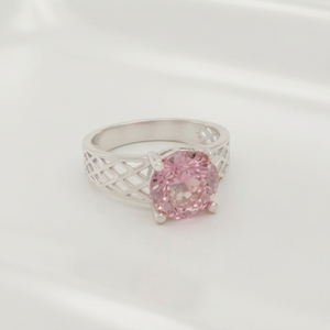 Anillo Solitario Rosa DIVYORO - Product Image 2