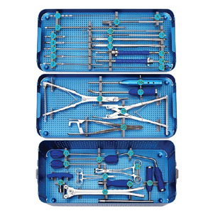Composants d'implants pour chirurgie de la colonne vertébrale : Vis pédiculaire en titane, connecteur à crochet, système de fixation, équipement chirurgical - Product Image 1
